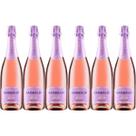 Espumante Moscatel Vero Rose Garibaldi 750ml Kit Caixa 6un