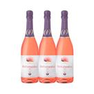 Espumante Sem Álcool Rosé Seco Tempranillo Disfrutando - 750mL - Espanha - 03 unidades