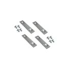 Esquadreta 010 de Aço Para Montagem de Portas Jogo Com 4 Peças Rometal