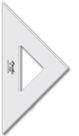 Esquadro 45 Graus 2528 Sem Escala Trident - 953139