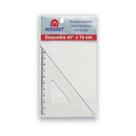 Esquadro 45º x 16cm Cristal - Acrimet