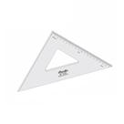 Esquadro Acrilico 1526 - 45 Graus - 26cm Trident