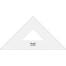Esquadro Acrilico 45g. 32cm Trident S/escalas 2532