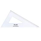 Esquadro Acrílico Trident 60 32cm Com Escala 1632