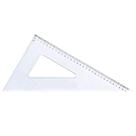 Esquadro Acrílico Trident 60 37cm Com Escala 1637