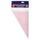 Esquadro Acrílico Trident com Escala 60 Graus 21 cm - 1621