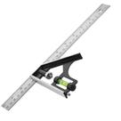 Esquadro Combinado 12 Pol 300mm Worker Esquadro Combinado 12 Pol 300mm Worker