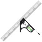 Esquadro combinado FXHDC-M com régua de 30 cm e nível de bolha
