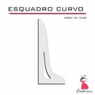 Esquadro Curvo 50cm Alfaiate Corte Costura 1040 Acríl Fenix