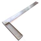 Esquadro Em Aço Inox 30 Cm Régua 12 Polegadas Cabo De Aluminio Para Carpinteiro Marcação Leve Ferja