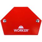 Esquadro Magnético Hexagonal 10Kg Worker
