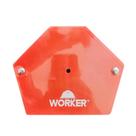Esquadro magnético hexagonal 30 kg - Worker