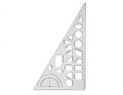 Esquadro Plástico Geométrico Waleu Ref.55 Esquadro Plastico Geometrico Waleu Ref.55 Esquadro Plástico Geométrico Waleu Ref.55 Esquadro Plastico Geometrico Waleu Ref.55