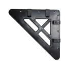 Esquadro Trava De Nylon Para Contramarco 160mm Kit 4 peças