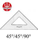 Esquadro Trident Sem Escala 45º 2516 16cm
