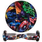 Esqueite Elétrico 6,5" Avengers HoverboardX Bluetooth