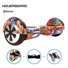 Esqueite Elétrico 6,5 Grafite Urbano Hoverboard Bluetooth Esqueite Elétrico 6,5 Grafite Urbano Hoverboard Bluetooth