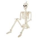 Esqueleto de Halloween JIALWEN 90 cm de plástico realista de corpo inteiro