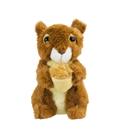 Esquilo Marrom Noz Fofo 18cm - Pelúcia
