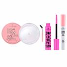 Essence Kit - Máscara de Cílios Black + Gel de Sobrancelha + Primer para Cílios