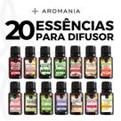 Essência a Base de Óleo 10ml Para Aromatizador De Ambiente e Difusor Elétrico Kit 20 Unidades - Diversas Fragrâncias