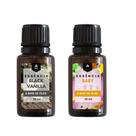 Essência Black Vanilla e Baby a Base de Óleo 10ml - Para Difusor de Ambiente e Aromatizador