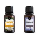 Essência Lavanda e Camomila 10ml - Kit 02 Unidades a Base de Óleo Essência Lavanda e Camomila 10ml - Kit 02 Unidades a Base de Óleo