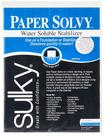Estabilizador de tecido Sulky Paper Solvy Solúvel em Água 8,5x11