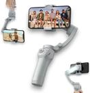 Estabilizador Gimbal 3 Eixos Para Celular Alta Precisão Cinza