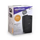 Estabilizador Side Laser 1000VA 115V/127V Mono Ragtech Preto