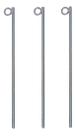 Estaca Para Barraca E Jardinagem 60 Cm Tutor - 03 Unidades Estaca Para Barraca E Jardinagem 60 Cm Tutor - 03 Unidades