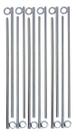 Estaca para jardinagem 60 cm 12 unidades aço ca-50 (6mm)