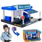 Estação Bombeiro Posto Hot Brinquedo Menino Pista Carrinho