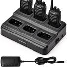 Estação carregadora de seis vias BAOFENG BF-888S para Walkie Talkies 110V