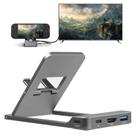 Estação de Acoplamento GuileKeys Switch 2 4K HDMI 60W PD Estação de Acoplamento GuileKeys Switch 2 4K HDMI 60W PD