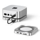 Estação de acoplamento RayCue Mac mini M4 8 TB NVMe SSD Hub