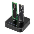 Estação de acoplamento SSD ISHEEP K3016P2 NVMe AHCI Cloner Duplicator