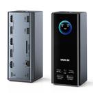 Estação de Acoplamento USB C MOKiN Tripla 3 HDMI 2 DP 100W PD Estação de Acoplamento USB C MOKiN Tripla 3 HDMI 2 DP 100W PD