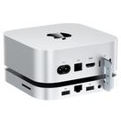 Estação de ancoragem BEELINK EX Mate Mini-B para Mac Mini M4 Estação de ancoragem BEELINK EX Mate Mini-B para Mac Mini M4
