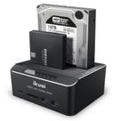 Estação de ancoragem de disco rígido de SATA para USB 3.0 Dual Bay