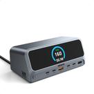 Estação de ancoragem MOKiN 13 em 1 USB C 160W Dual HDMI