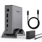 Estação de ancoragem para laptop WAVLINK PD3.1 Triple 8K/4K 140W de carga Estação de ancoragem para laptop WAVLINK PD3.1 Triple 8K/4K 140W de carga