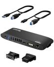 Estação de ancoragem plugável UD-3900H para Windows, Mac e Chrome