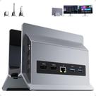 Estação de ancoragem PULWTOP 11 em 1 USB C Dual Monitor 4K 60Hz
