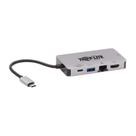 Estação de ancoragem Tripp Lite U442-DOCK6-GY USB-C com monitor duplo