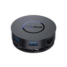 Estação de ancoragem USB C FORIDA Dual HDMI 4K 100W PD preta