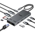 Estação de Ancoragem USB-C UGREEN Revodok Pro 10 em 1 - Dual 4K@60Hz
