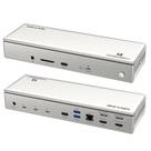 Estação de ancoragem WAVLINK Thunderbolt 4 com carregamento de 100W 8K