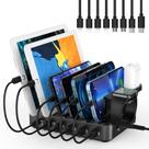 Estação de Carregamento Catlyn 68W 6 Portas USB PD 20W Rápido