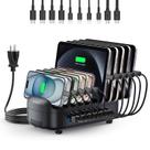 Estação de carregamento ORICO 120W USB de 10 portas para vários dispositivos